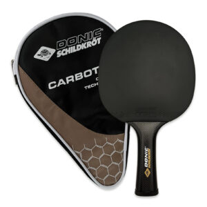 CarboTec 7000 Schildkrot 30612 ping pong racket with cover