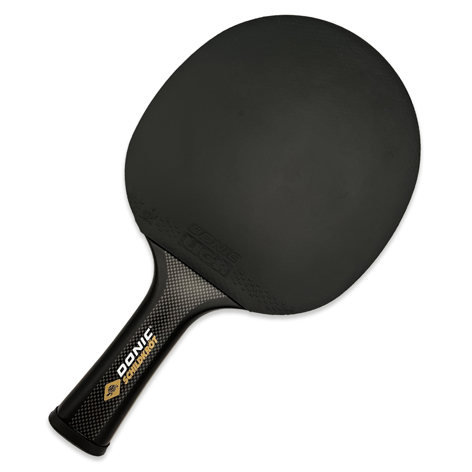 CarboTec 7000 Schildkrot ping pong racket with cover 46763