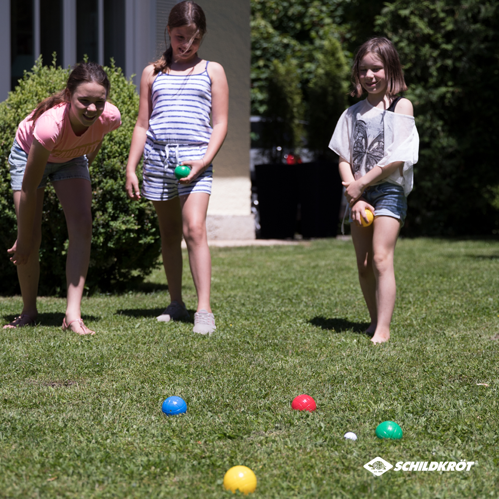 Set di bocce "Fun Boccia" di Schildkröt 3 Set di bocce divertente Schildkrot 14070