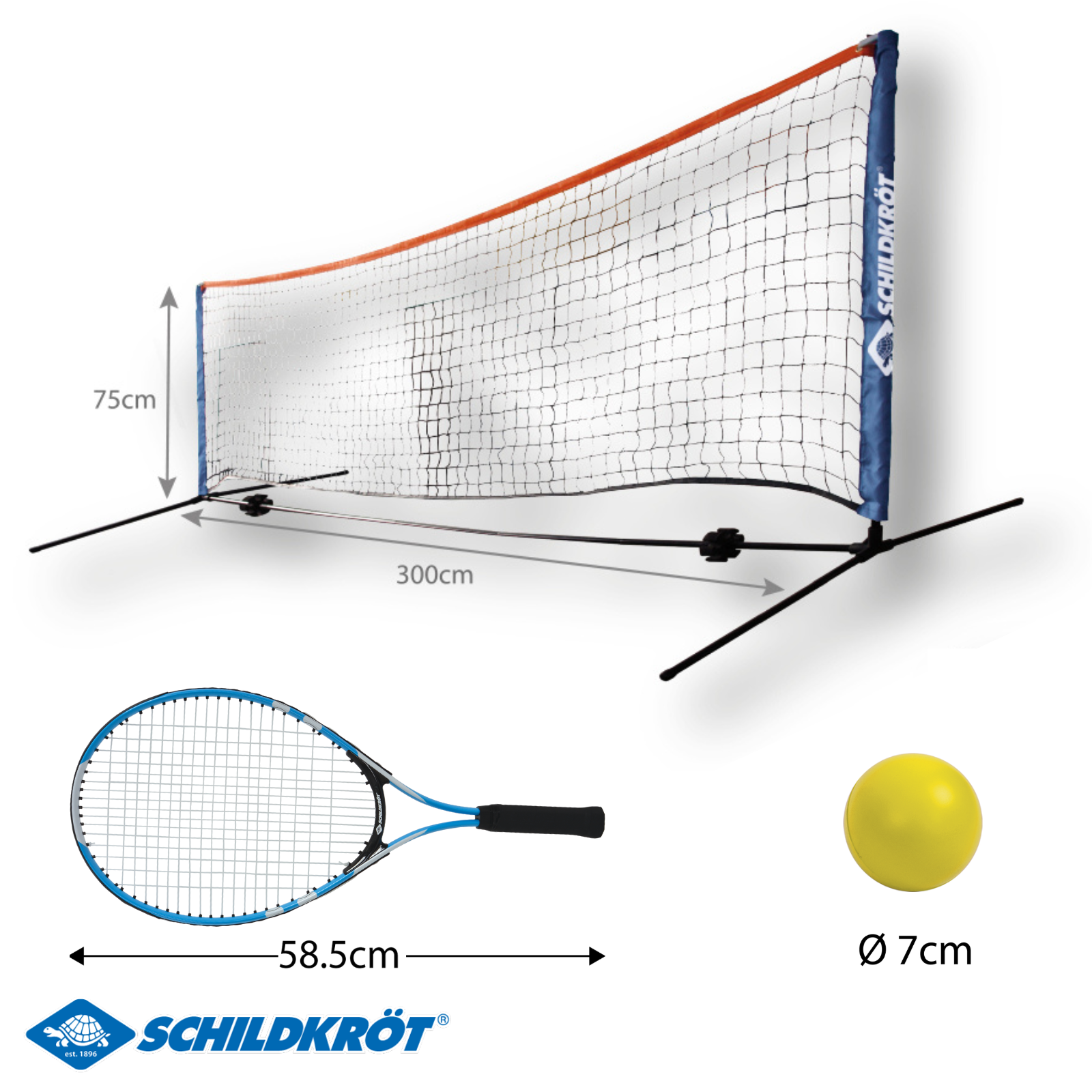Conjunto de ténis Schildkröt 3 Conjunto de ténis Schildkrot 35183