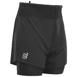 Compressport Pantalones cortos de trail 2 en 1 para hombre 84526