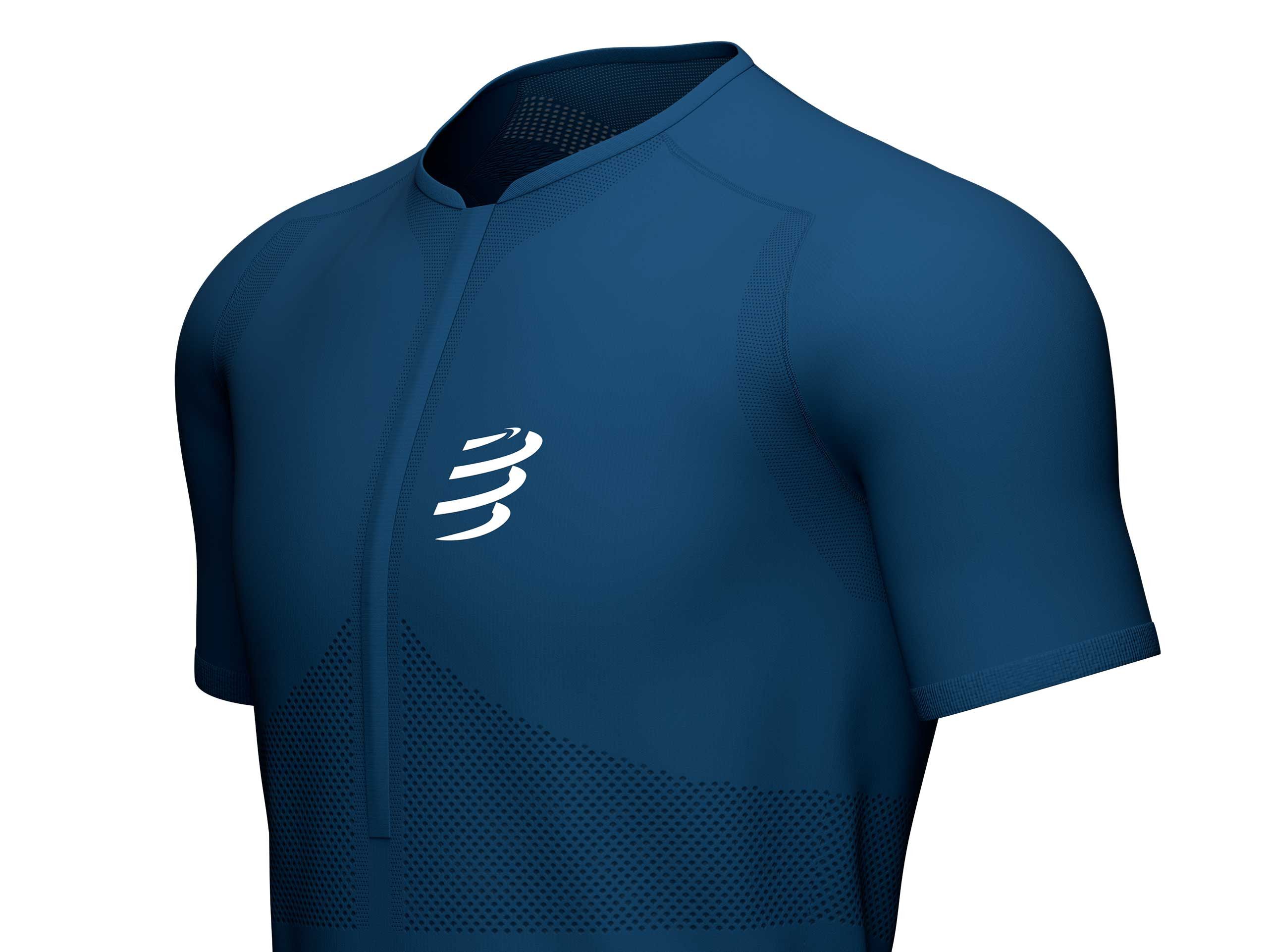 Camiseta Trail de manga corta y media cremallera Compressport Hombre 14 Camiseta trail a courte Trail media cremallera manga corta Homme Compressport 2461