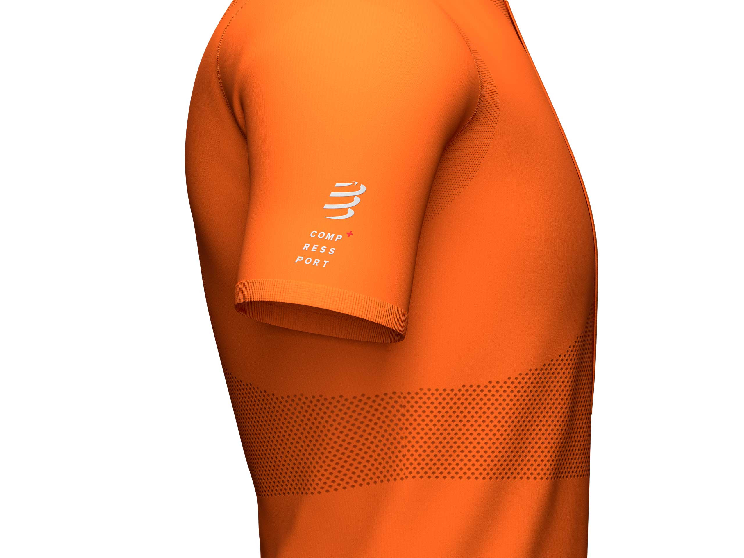 Camiseta Trail de manga corta y media cremallera Compressport Hombre 30 Camiseta trail manga corta Trail media cremallera manga corta Homme Compressport 26756