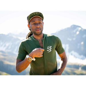 Camiseta Trail de manga corta y media cremallera Compressport Hombre 58 Camiseta trail a courte Trail media cremallera manga corta Homme Compressport 5027