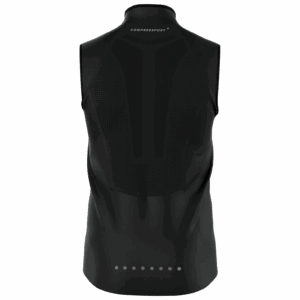 Chaqueta cortaviento de trail running cortaviento para hombre Hurricane Compressport 50235