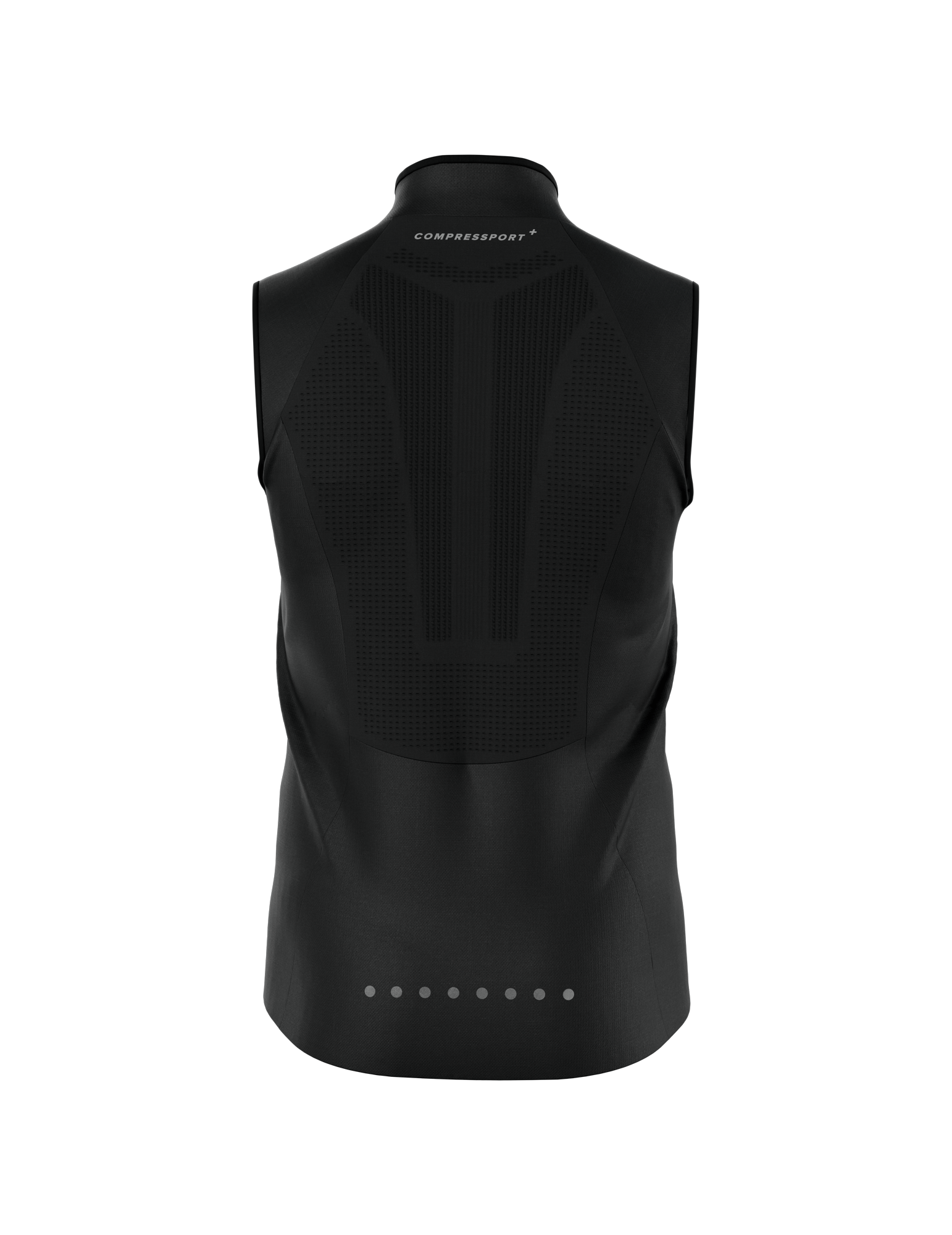 Chaqueta cortaviento de trail running cortaviento para hombre Hurricane Compressport 50235