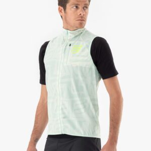 Chaqueta cortaviento de trail running cortaviento para hombre Hurricane Compressport 66640