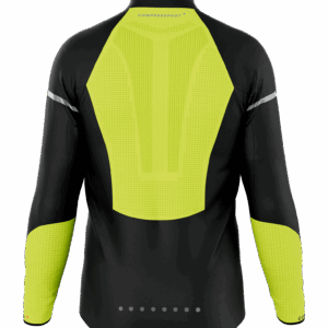 Windproof Flash Herren Windjacke mit hoher Sichtbarkeit Compressport 28880