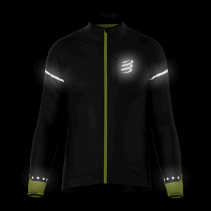 Windproof Flash Herren Windjacke mit hoher Sichtbarkeit Compressport 49053