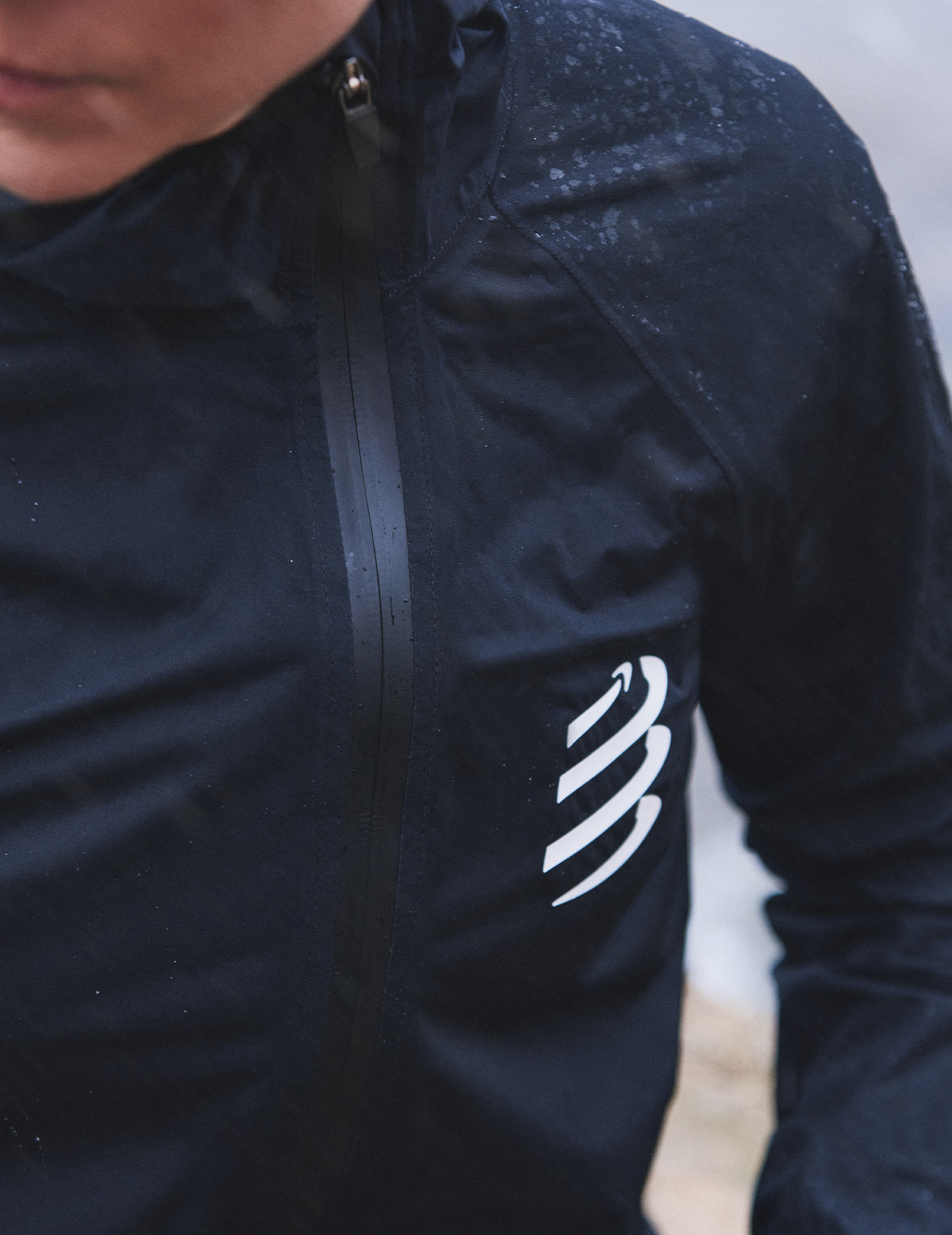 Veste imperméable ultra-légère "Waterproof 10/10" Homme Compressport 3 Veste impermeable ultra legere Waterproof 1010 Homme Compressport 5748