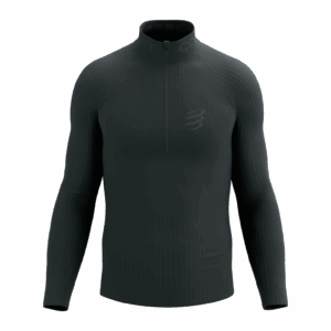 Chaqueta de manga larga con media cremallera térmica 3D Compressport para hombre 6 Chaqueta de manga larga con media cremallera térmica 3D Compressport para hombre 12106