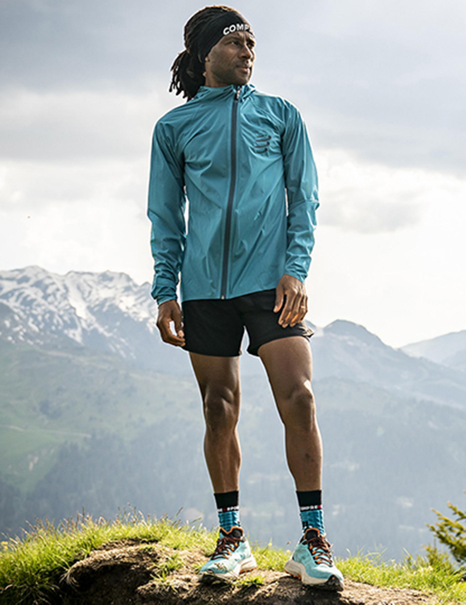 Casaco de corrida impermeável Compressport para homem 4 Compressport 59180 Casaco de corrida impermeável para homem