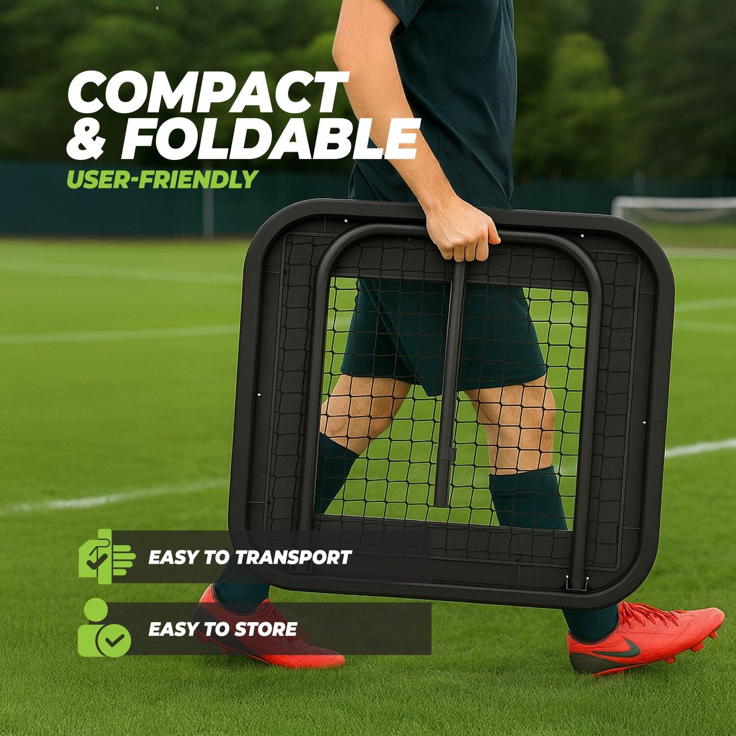 VirtuFit verstelbaar voetbal rebound net 2 VirtuFit verstelbaar voetbal rebound net - Afbeelding 2