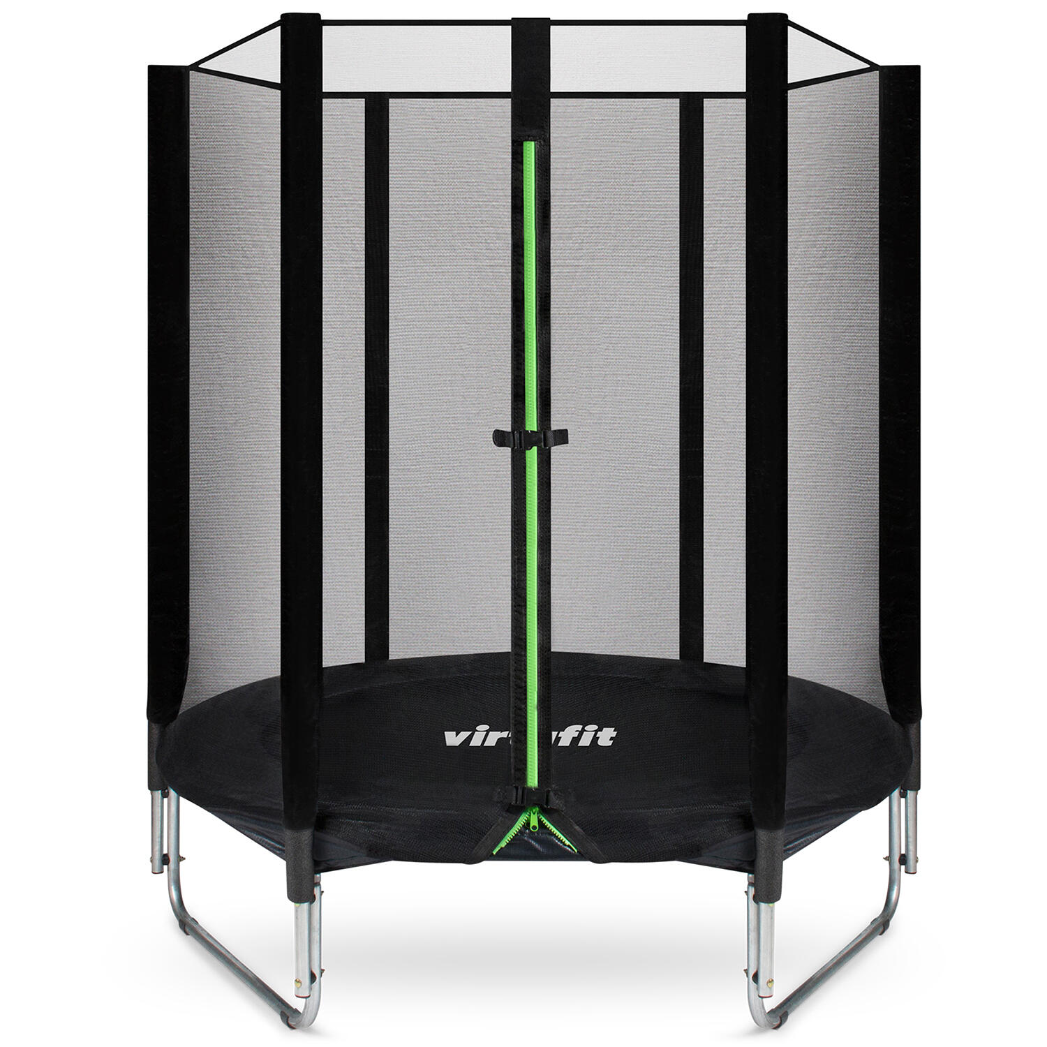 Trampoline met veiligheidsnet voor kinderen 140x140cm VirtuFit 1 Trampoline met veiligheidsnet voor kinderen 140x140cm VirtuFit