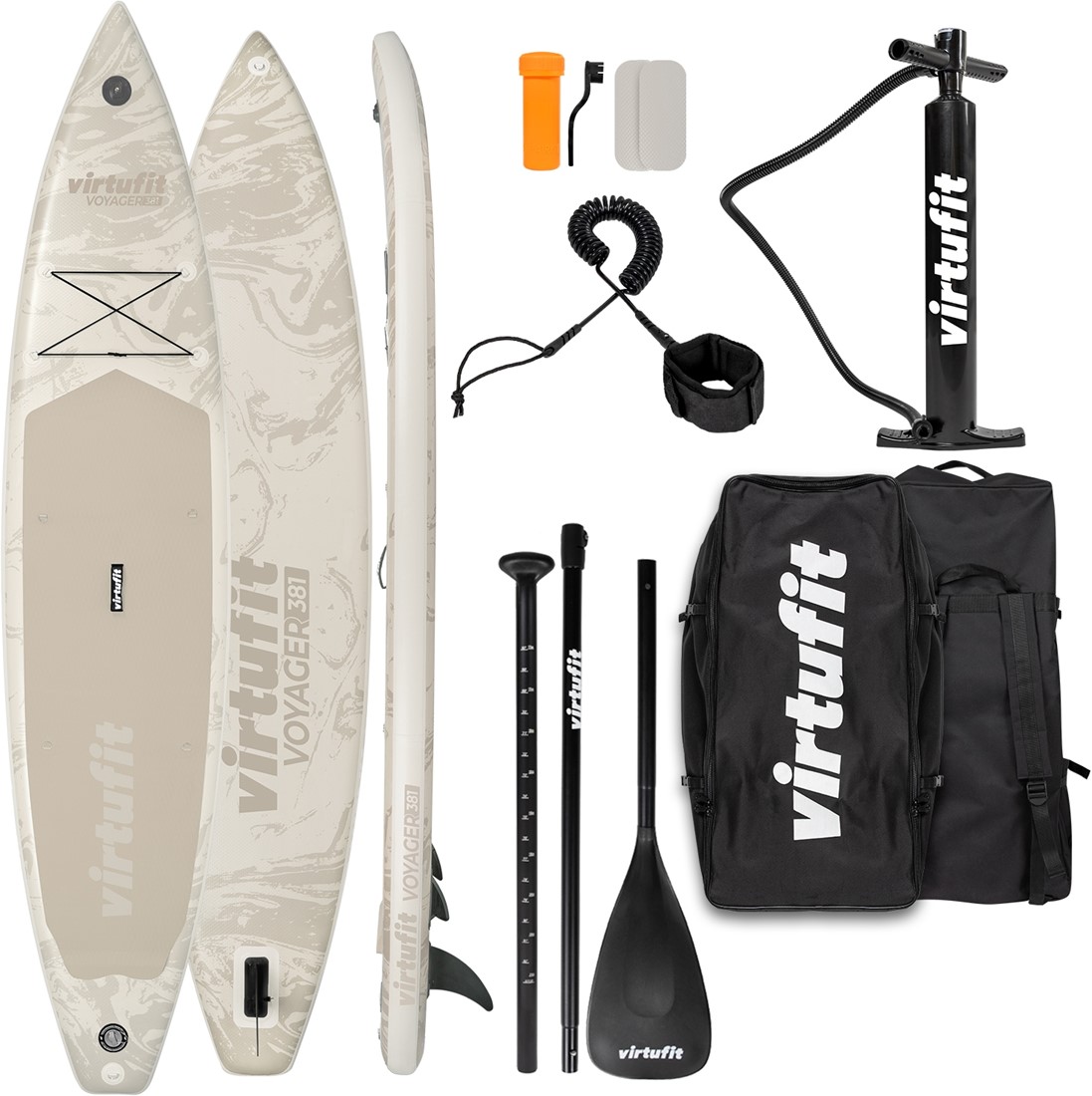 Stand Up Paddle "Supboard Voyager 381" con accessori VirtuFit 1 Stand Up Paddle "Supboard Voyager 381" con accessori VirtuFit - immagine 1