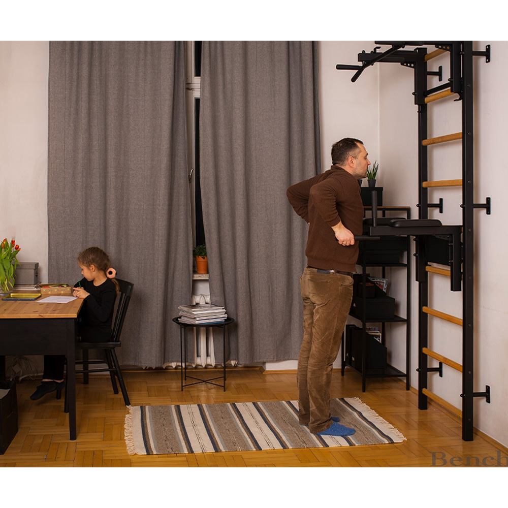 Barre a dips et abdominaux pour espalier BenchK 1310
