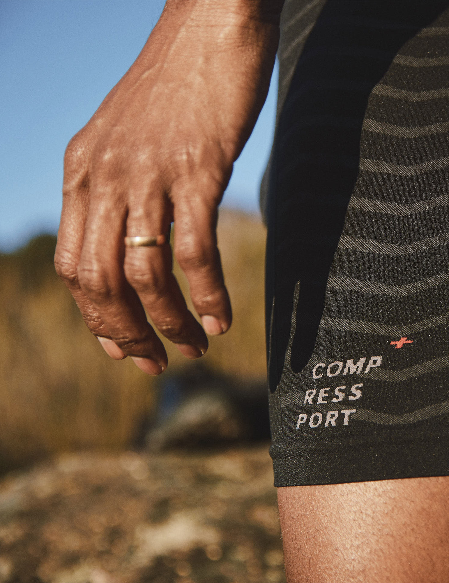 Calções boxer "Seamless" para homem Compressport 3 Roupa interior boxer sem costuras Homme Compressport 22854