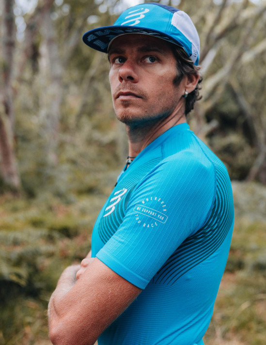 Gorra deportiva transpirable y ajustable Compressport "Gorra ligera de 5 paneles 10 Gorra deportiva transpirable y ajustable Gorra ligera de 5 paneles Compressport 34820