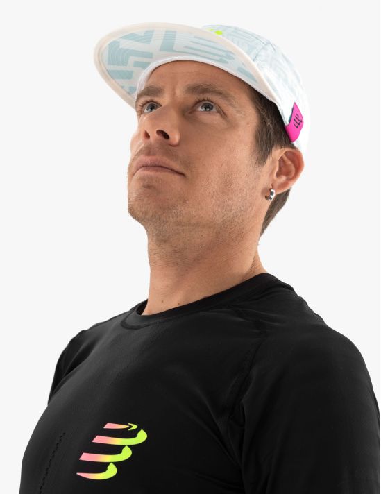 Gorra deportiva transpirable y ajustable Compressport "Gorra ligera de 5 paneles 14 Gorra deportiva transpirable y ajustable Gorra ligera de 5 paneles Compressport 45350