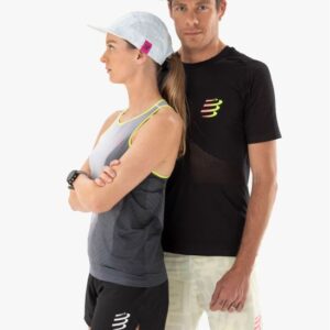 Gorra deportiva transpirable y ajustable Compressport "Gorra ligera de 5 paneles 48 Gorra ligera transpirable y ajustable de 5 paneles Compressport 59507