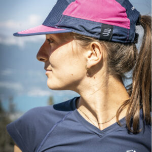 Gorra deportiva transpirable y ajustable Compressport "Gorra ligera de 5 paneles 58 Gorra deportiva transpirable y ajustable Gorra ligera de 5 paneles Compressport 65765