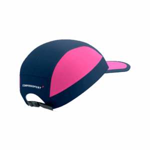 Gorra deportiva transpirable y ajustable Compressport "Gorra ligera de 5 paneles 57 Gorra ligera transpirable y ajustable de 5 paneles Compressport 8805