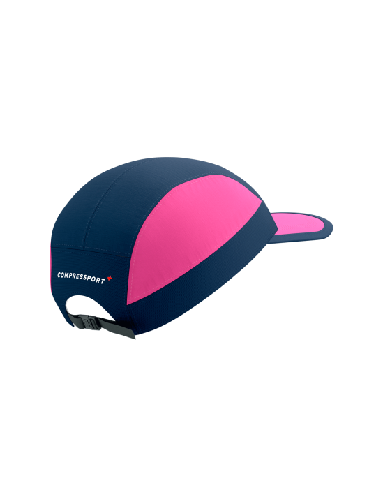 Gorra deportiva transpirable y ajustable Compressport "Gorra ligera de 5 paneles 24 Gorra ligera transpirable y ajustable de 5 paneles Compressport 8805