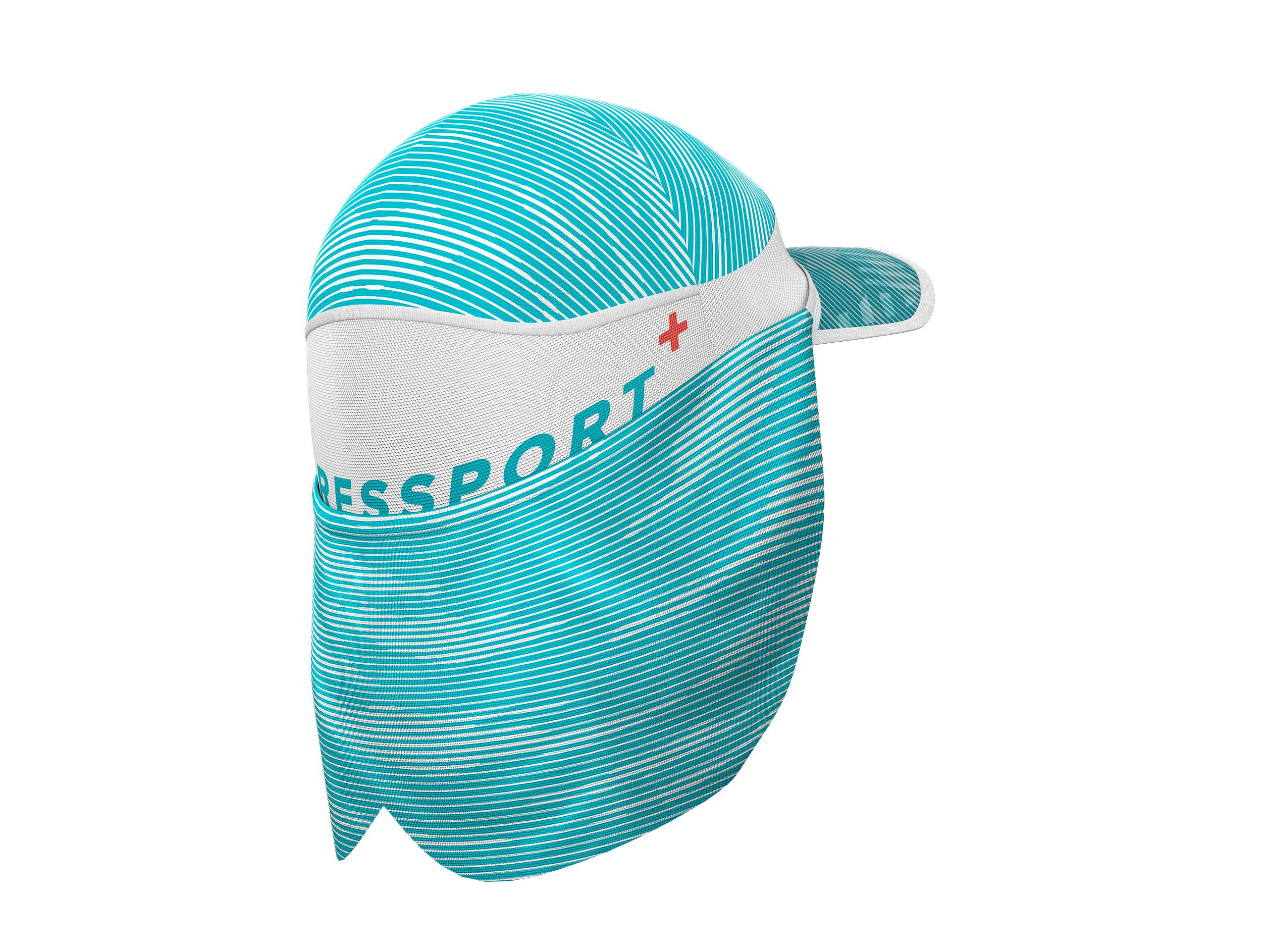 Boné de corrida Ice Cap Sun Shade Compressport 2 Cobertura de sol Running Ice Cap Compressport 14575