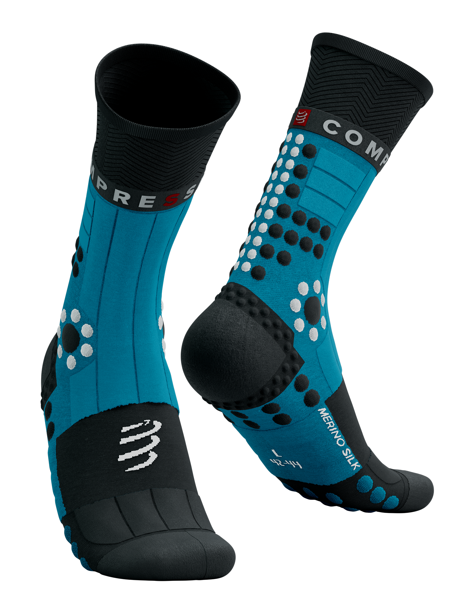 Meias Pro Racing Socks Winter Trail Socks Compressport 22845