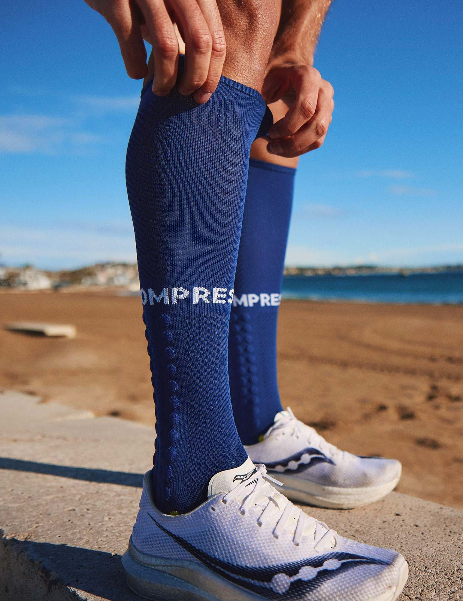 Chaussettes hautes compression "Full Socks Run" Compressport (lot de 2) 6 Chaussettes hautes compression Full Socks Run Compressport lot de 2 67958