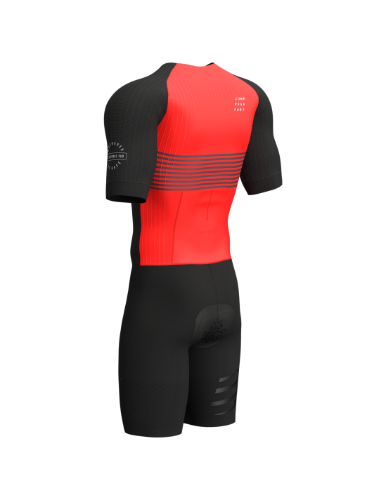 Tuta da triathlon Aero SS Trisuit M da uomo Compressport 31944