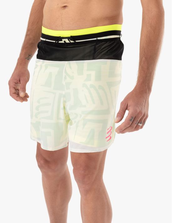 Compressport Men's "Trail Racing 2-In-1" Trail Short Combo 3 Trail Racing 2 In 1 Men's Compressport Trail Short Combo 67380