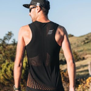 Men's "Pro racing Singlet" running tank top Compressport 32 Tank top t shirt running Pro racing Singlet Homme Compressport 15398