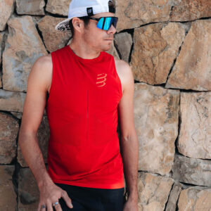 Men's "Pro racing Singlet" running tank top Compressport 35 Tank top t shirt running Pro racing Singlet Homme Compressport 34866