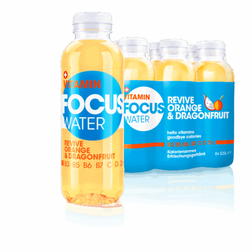 Immunity Vitamin Water 500ml Focus Water 6 pack 97100
