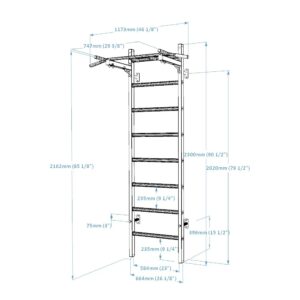 Barra extensível "221B BenchK 14 Espalier 221B BenchK 30812