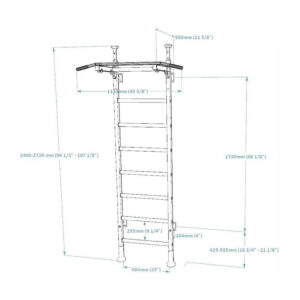 233B" brancard BenchK 8 Espalier 233B BenchK 4186