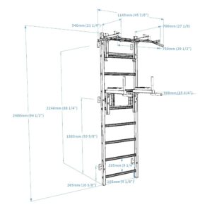 Espalier "732W" BenchK 14 Espalier 732W BenchK 91505