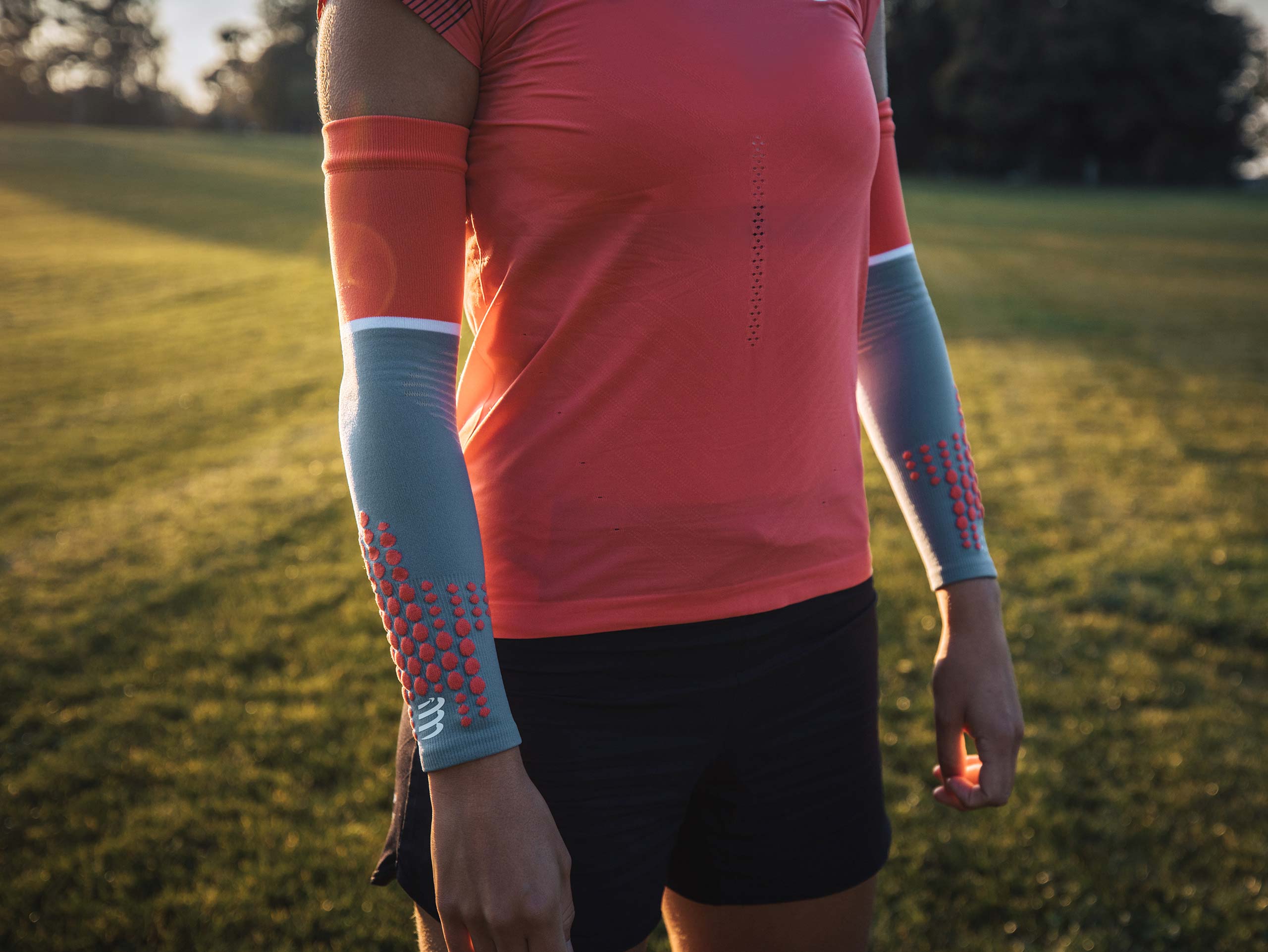Compressport "Ultralight" armcompressiemouwen (set van 2) 14 Compressport ultralichte armcompressiemouwen set van 2 2457