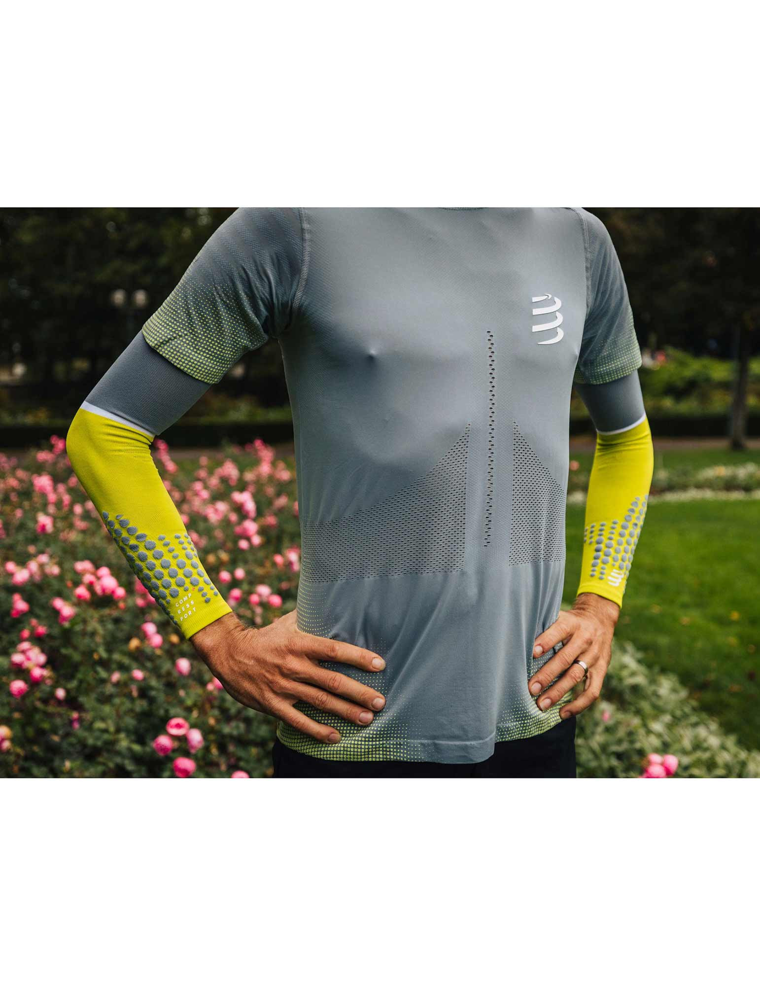 Compressport "Ultralight" armcompressiemouwen (set van 2) 20 Compressport ultralichte armcompressiemouwen set van 2 39916