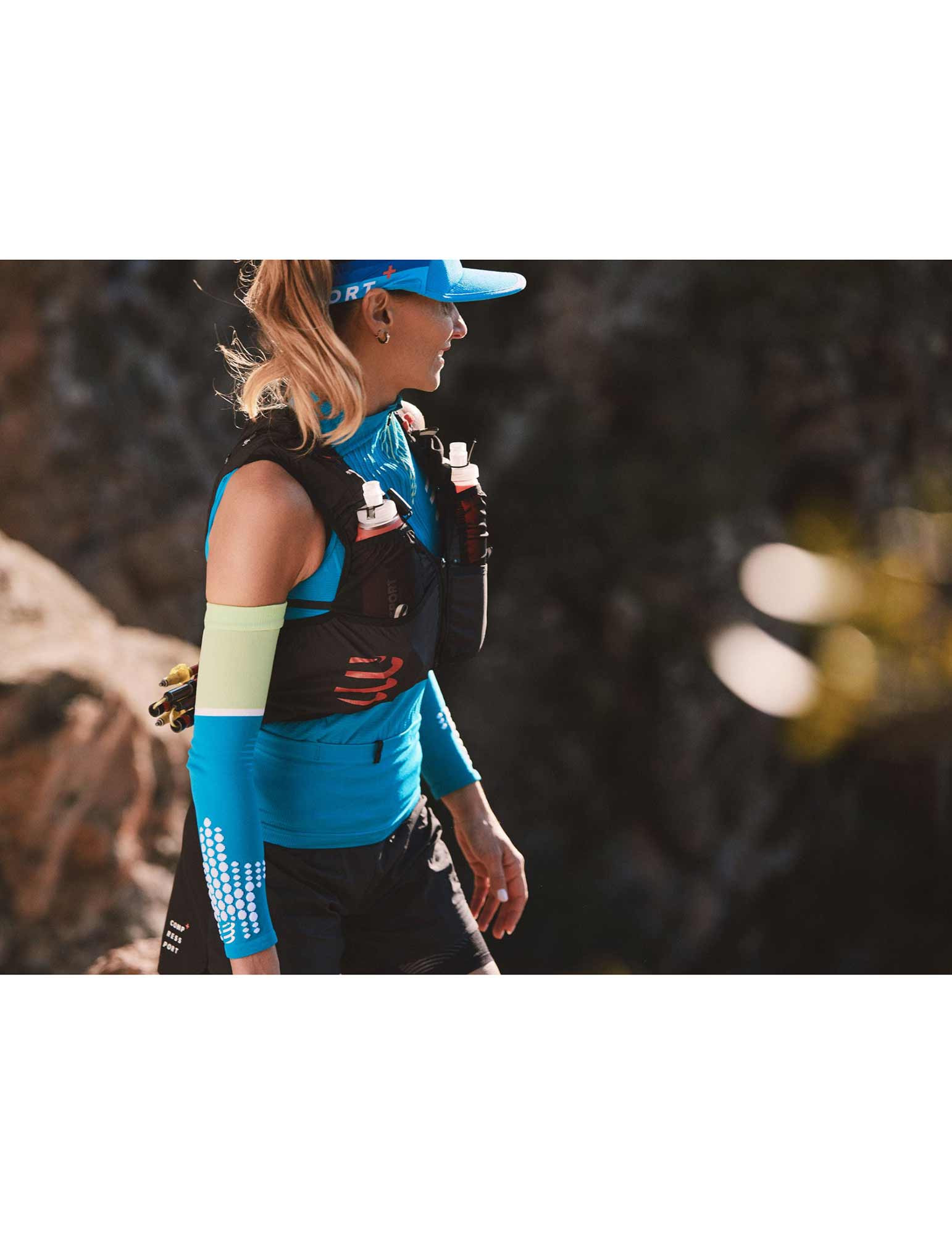 Compressport "Ultralight" armcompressiemouwen (set van 2) 17 Compressport ultralichte armcompressiemouwen set van 2 86168