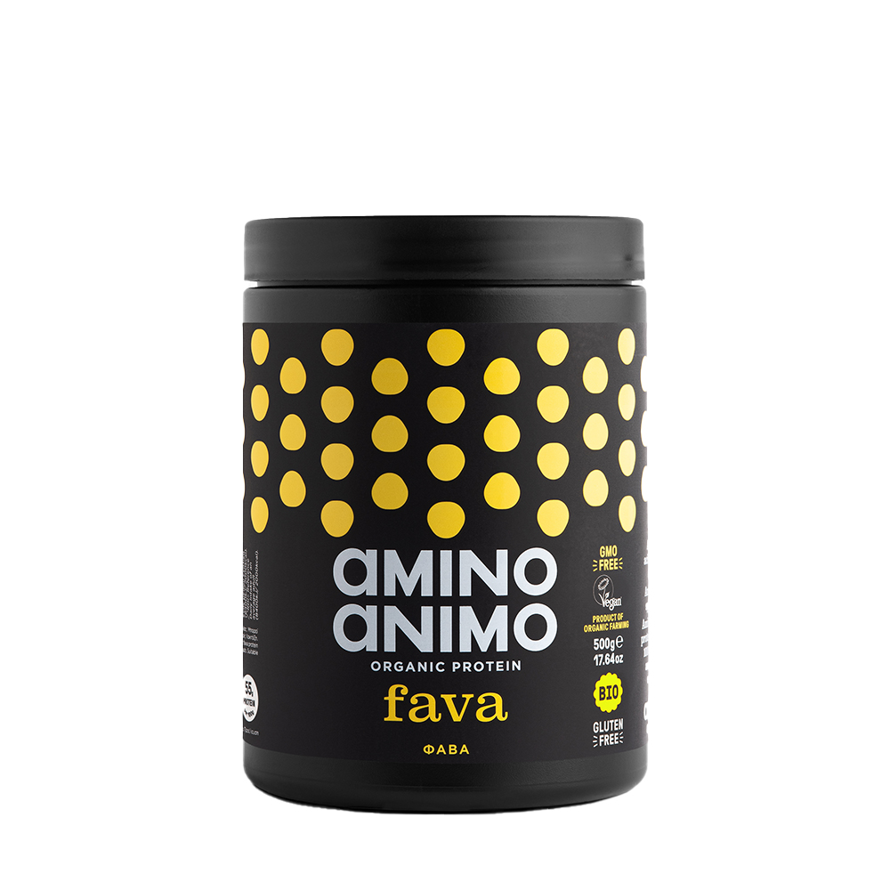 Proteína de fava em pó 500g AMINO AMINO 1 Fava Beef Protein Powder 500g AMINO AMINO 1235