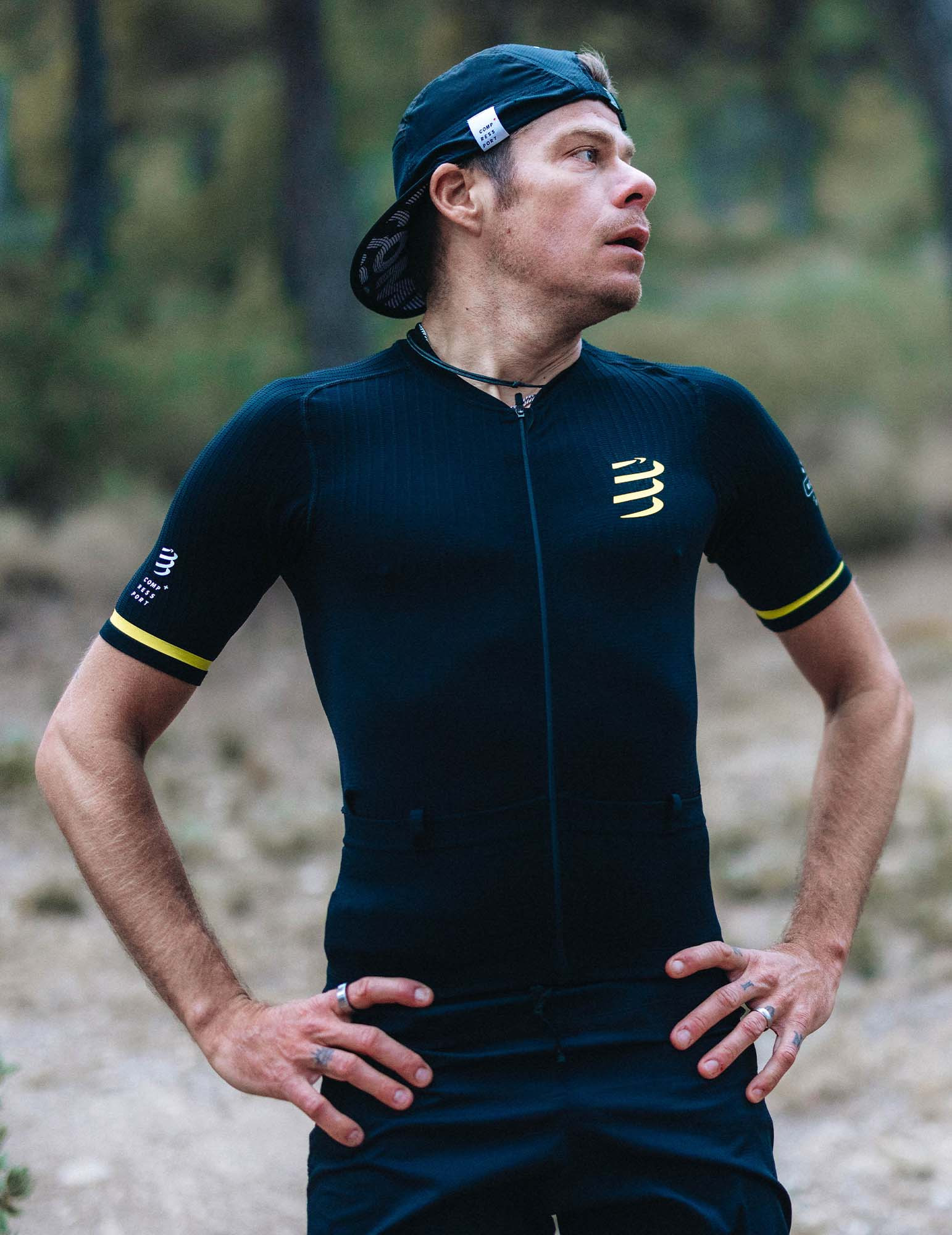 Camiseta de trail para hombre "Trail postural SS top" Compressport 13 Camiseta de hombre Trail postural SS top Compressport 58732