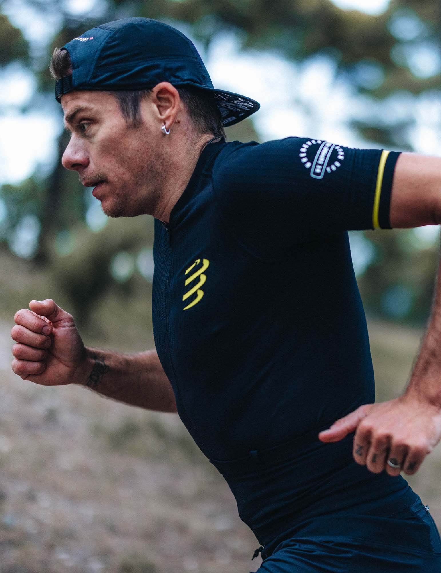 Camiseta de trail para hombre "Trail postural SS top" Compressport 12 Camiseta de trail Trail postural SS top Hombre Compressport 96393