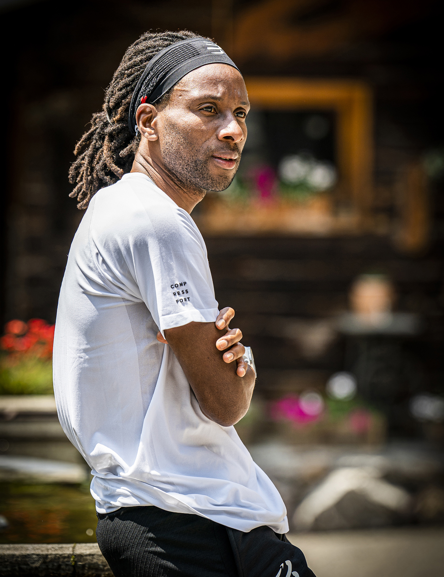 Heren SS Training functioneel T-shirt Compressport 60595