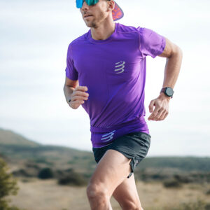 T shirt running Performance SS Homme Compressport 14737