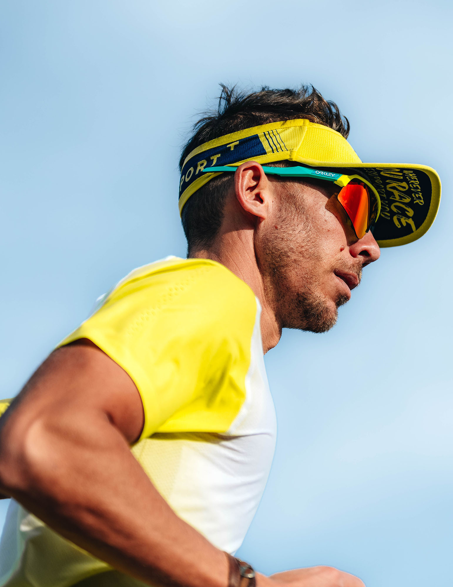 T shirt running Performance SS Homme Compressport 33256