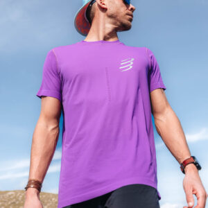T shirt running Performance SS Homme Compressport 58444