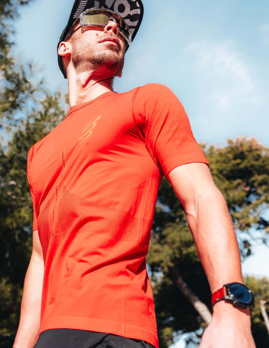 Tshirt Racing SS da uomo Compressport 12 T shirt running SS Tshirt M Uomo Compressport 64001