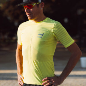 Tshirt Racing SS da uomo Compressport 45 T shirt running SS Tshirt M Uomo Compressport 66936